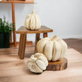 Handcrafted Farmhouse Wooden Pumpkins | Fall Decor