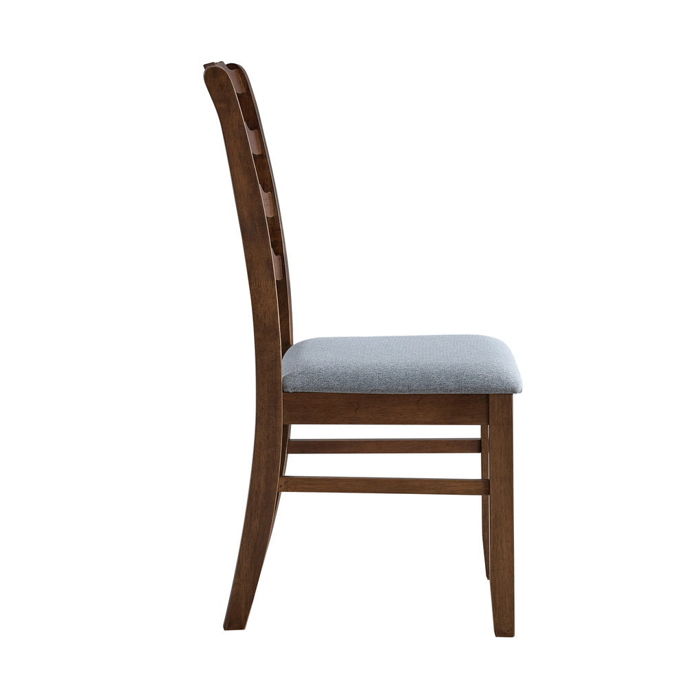 Farmhouse Dining Table Set with Upholstered Chairs – Seats 4–6