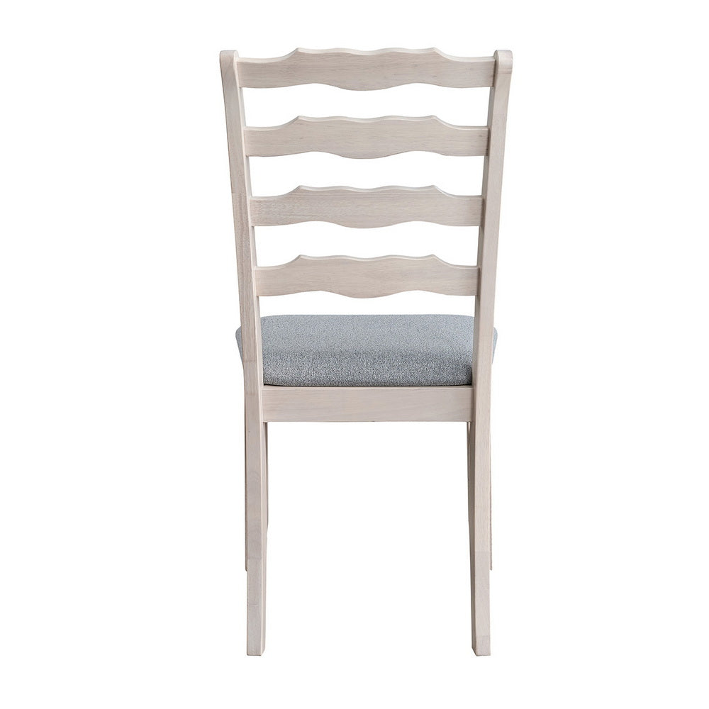 Farmhouse Dining Table Set with Upholstered Chairs – Seats 4–6