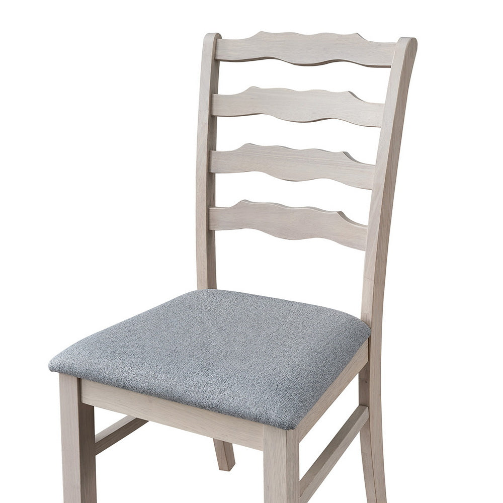 Farmhouse Dining Table Set with Upholstered Chairs – Seats 4–6