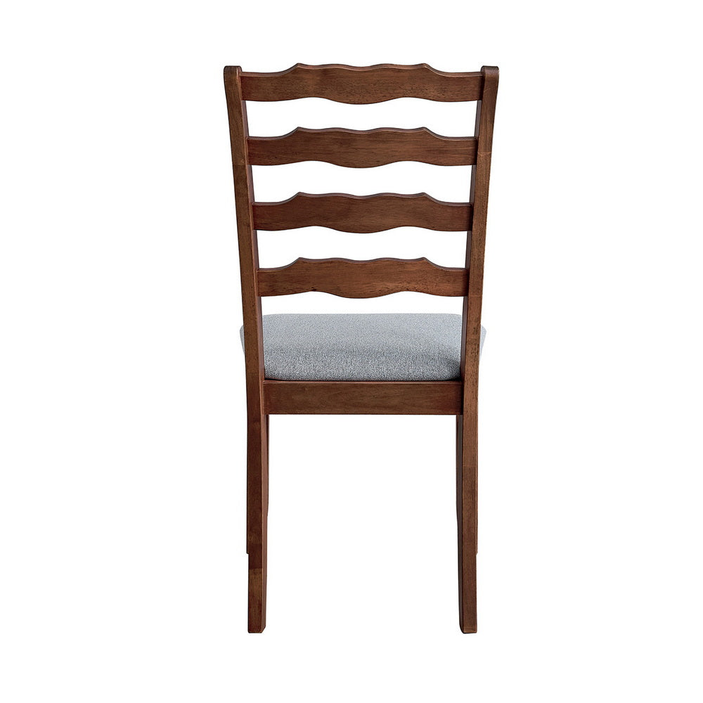 Farmhouse Dining Table Set with Upholstered Chairs – Seats 4–6