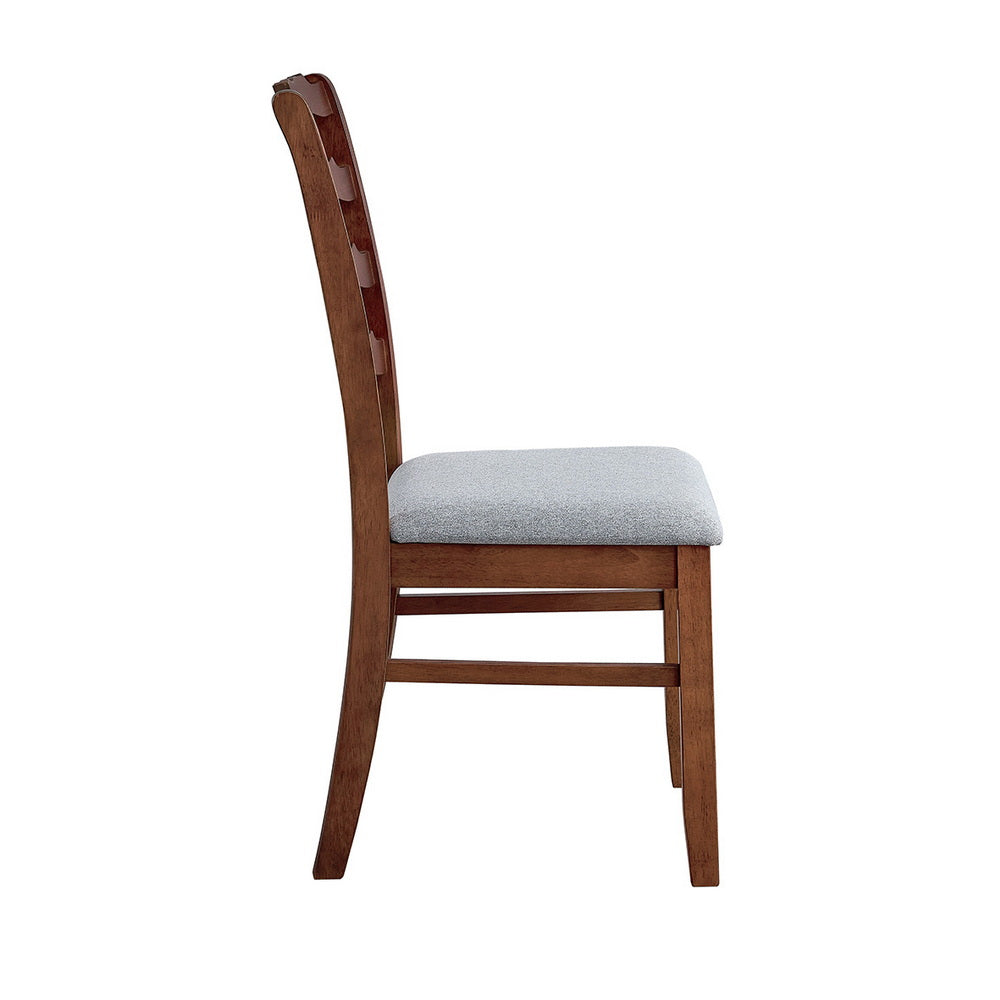 Farmhouse Dining Table Set with Upholstered Chairs – Seats 4–6
