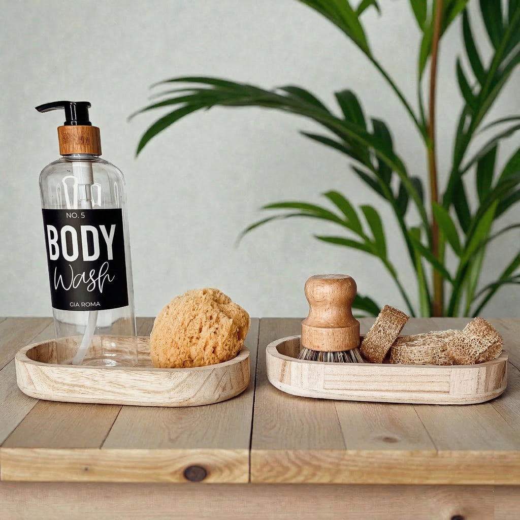 Rustic Wood Trinket Tray | Farmhouse Catchall Dish