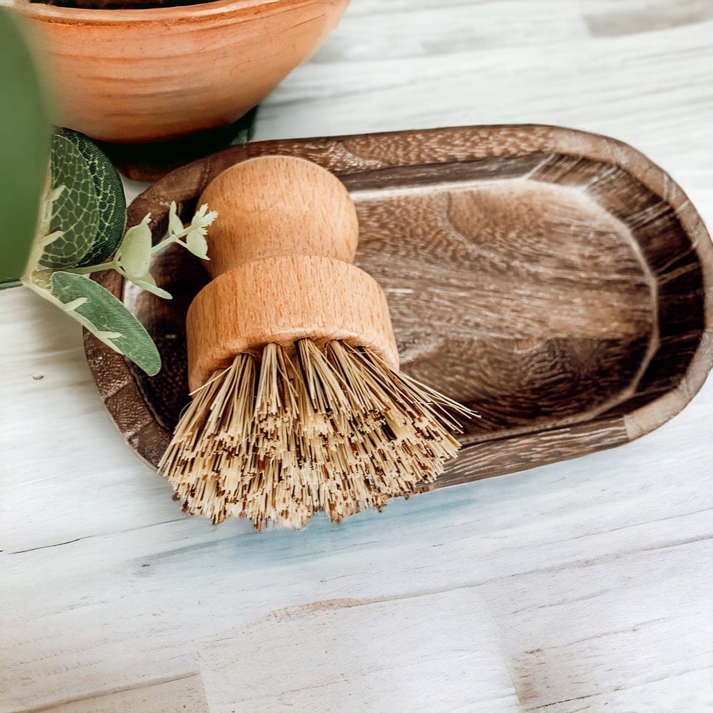 Rustic Wood Trinket Tray | Farmhouse Catchall Dish