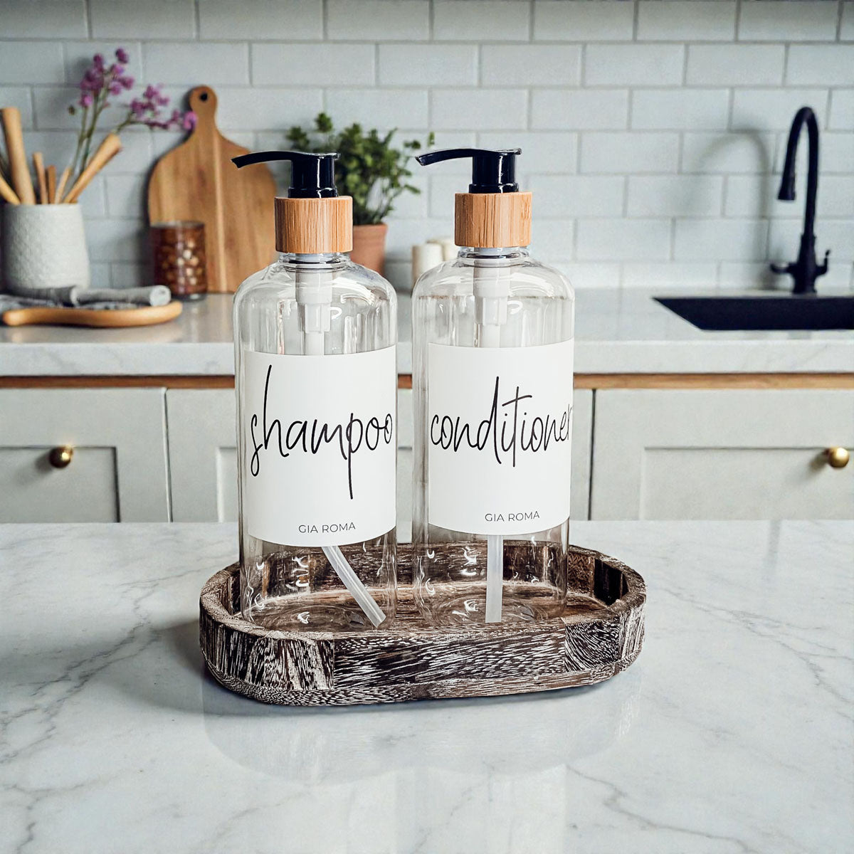 Rustic Wood Trinket Tray | Farmhouse Catchall Dish