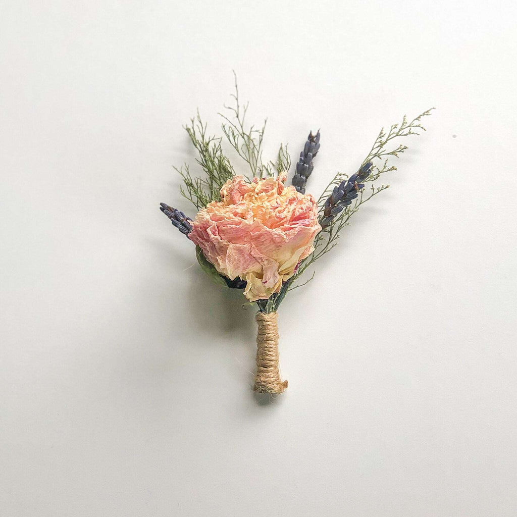 Dried Flower Bouquet | Peony, Lavender & Larkspur