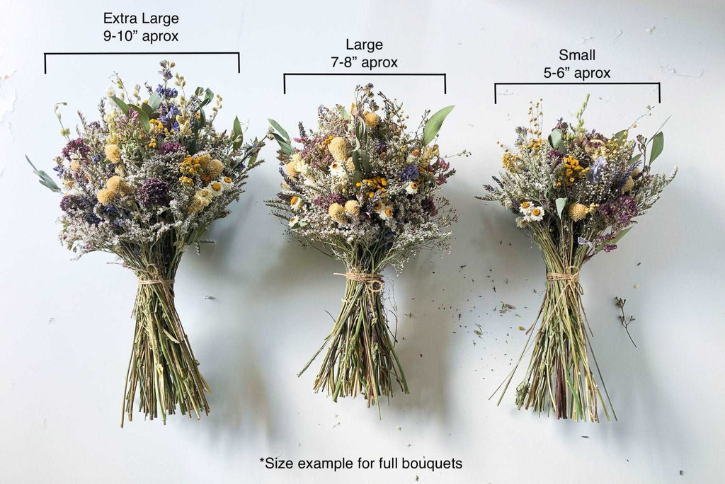 Dried Flower Bouquet | Peony, Lavender & Larkspur