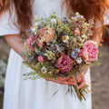 Dried Flower Bouquet | Peony, Lavender & Larkspur