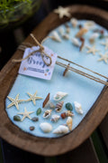 Coastal Seashell Dough Bowl Soy Candle