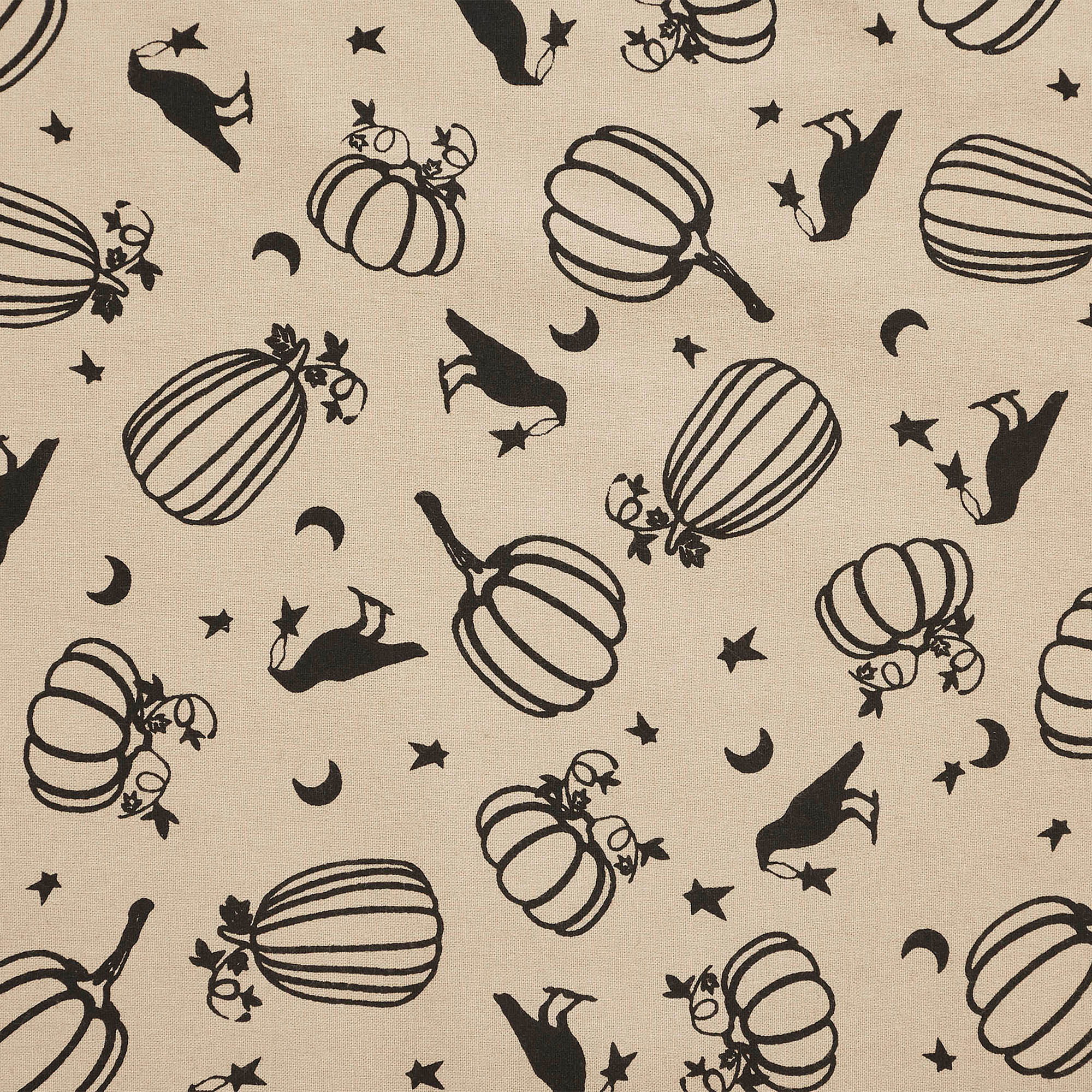 Midnight Harvest Pumpkin & Raven Kitchen Towel| Set of 3