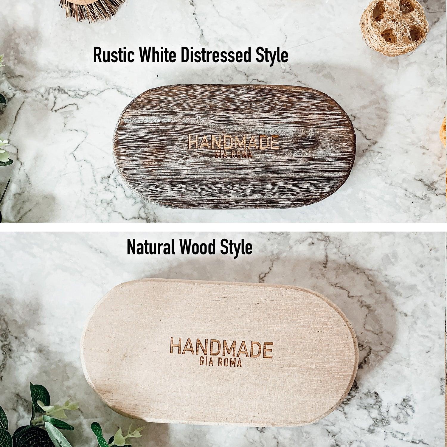 Rustic Wood Trinket Tray | Farmhouse Catchall Dish